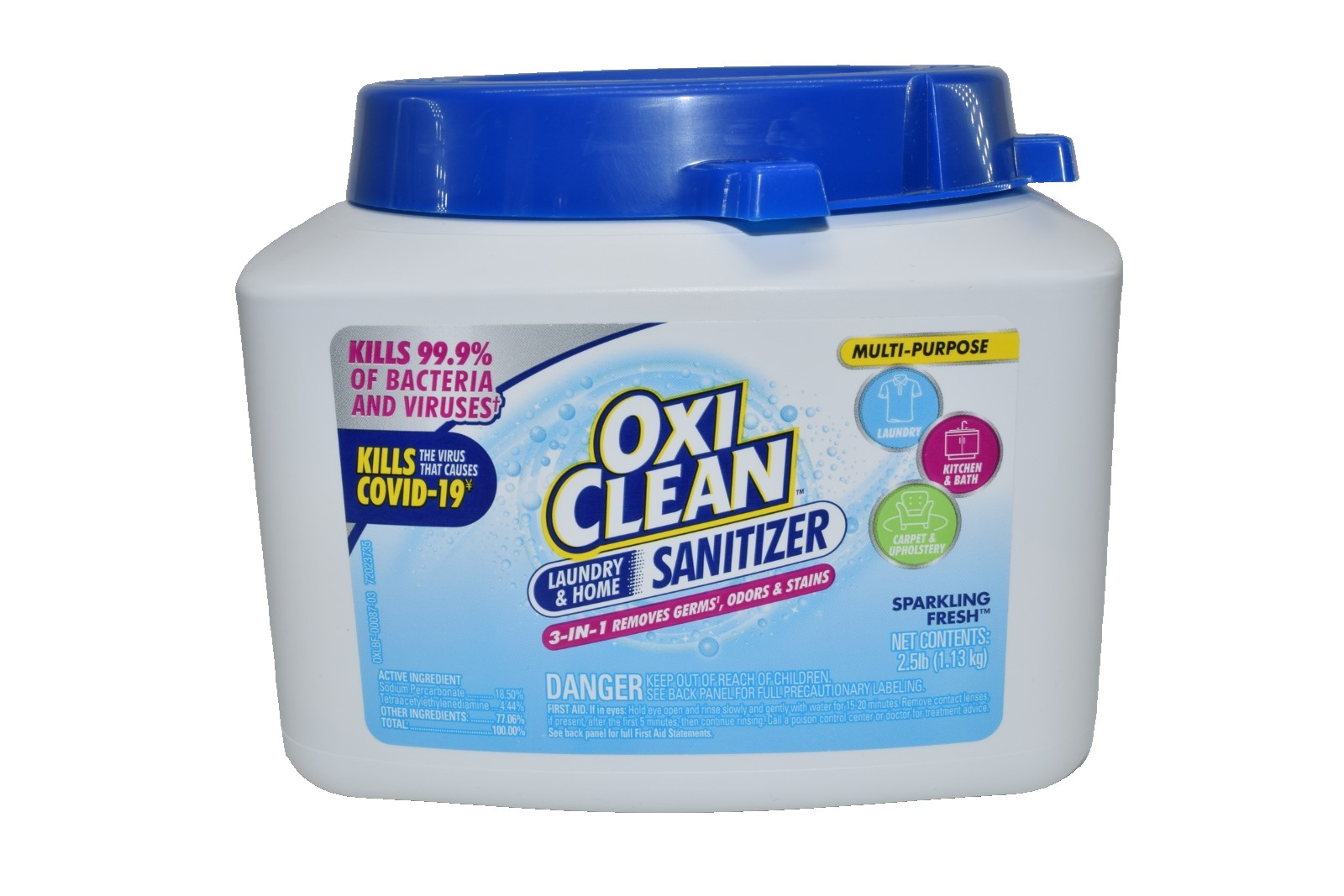 OxiClean Sparkling Fresh Laundry & Home Sanitizer 2.5lb New Discontinued