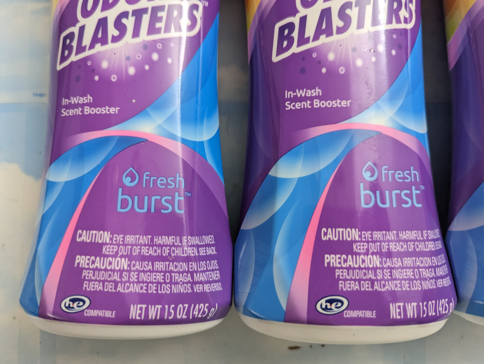 LOT(3) NEW LOOK ARM & HAMMER IN-WASH SCENT BOOSTER FRESH BURST 15 OZ