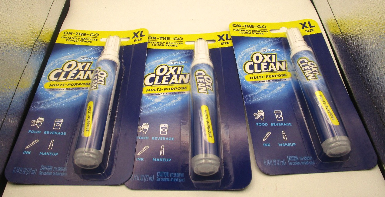 Oxi Clean Multi-Purpose Instant Stain Remover On-The-GO XL 3-.74 Pens