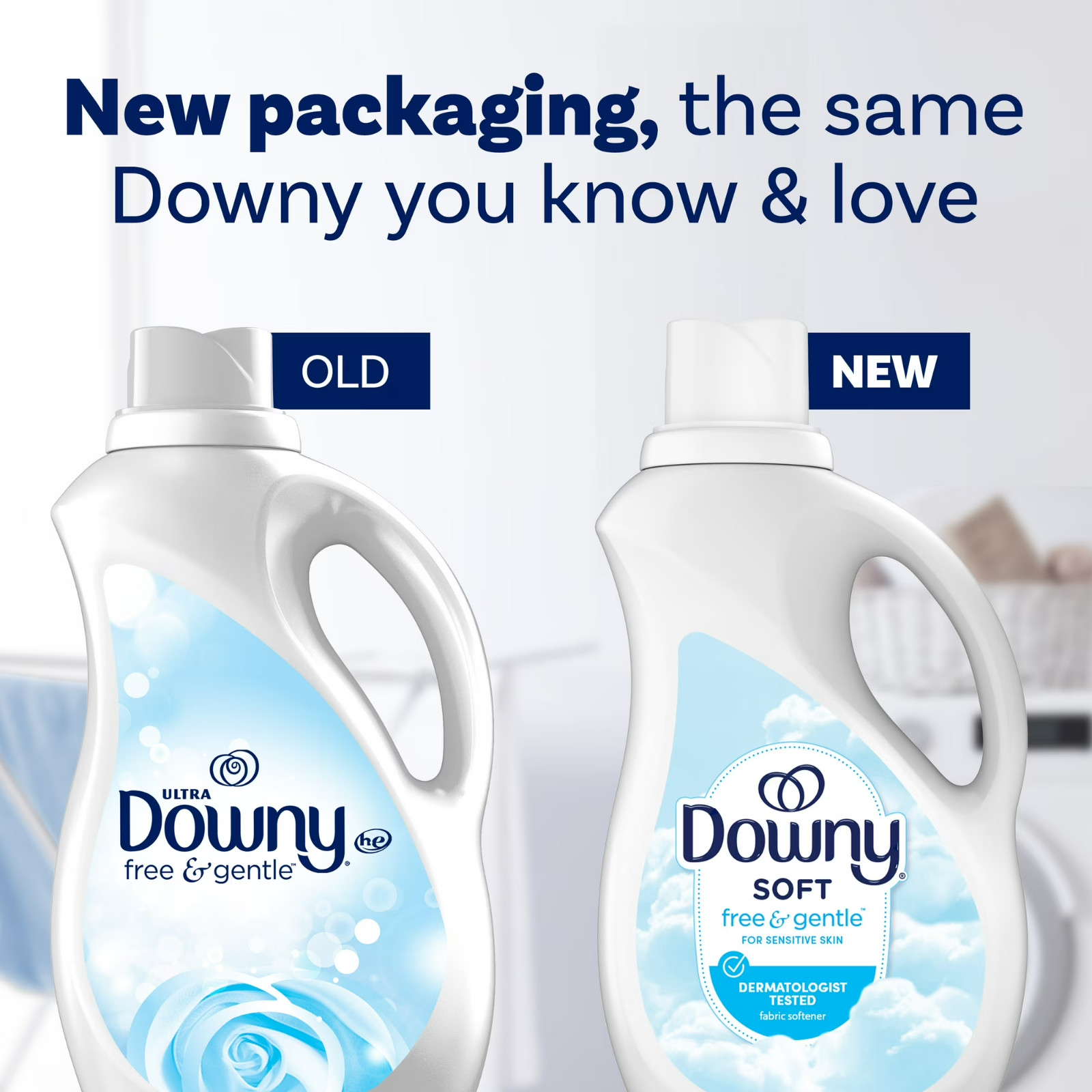 Downy Free Gentle Fabric Softener Fabric Conditioner, 111 fl oz, 150 Loads,