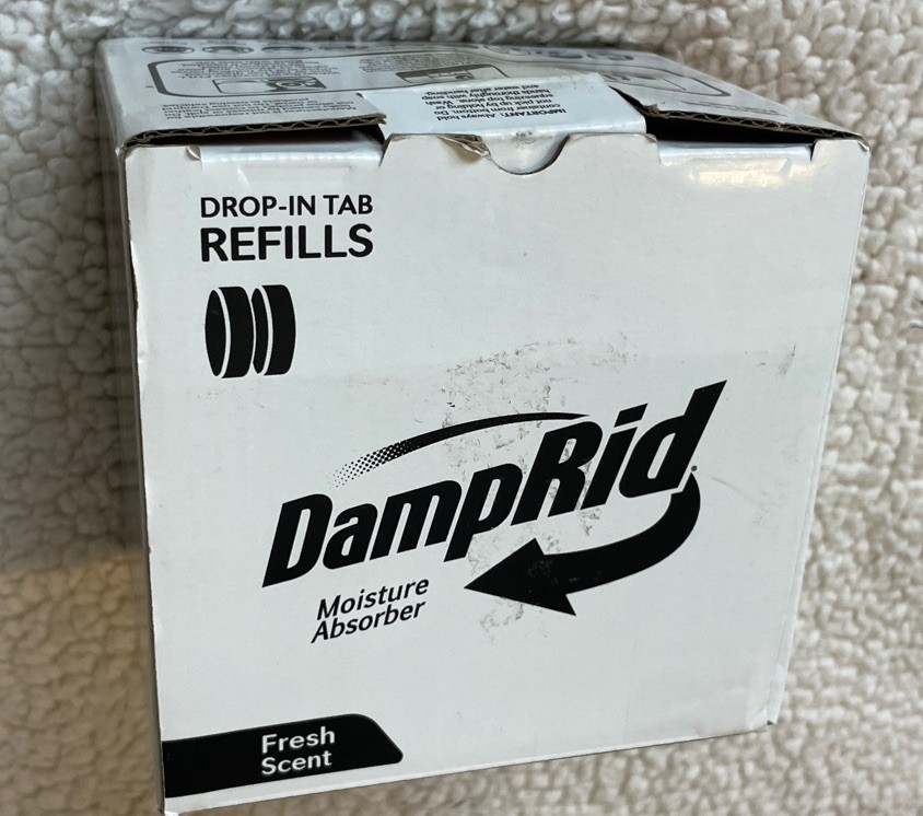 Damprid 15.8 Ounce Odor Free Odor-fighting Moisture Absorber Refills 2 Pack