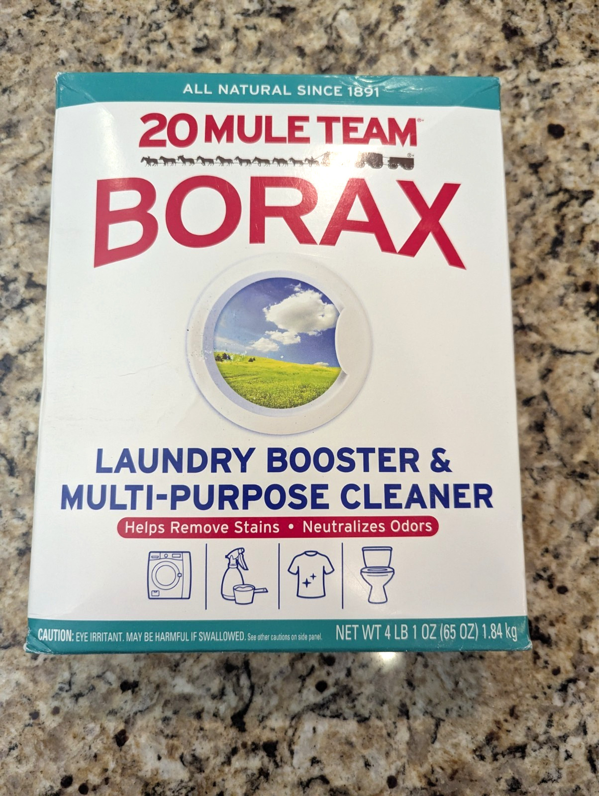 20 Mule All Natural Detergent Booster & Multi-Purpose Household Cleaner 65 oz
