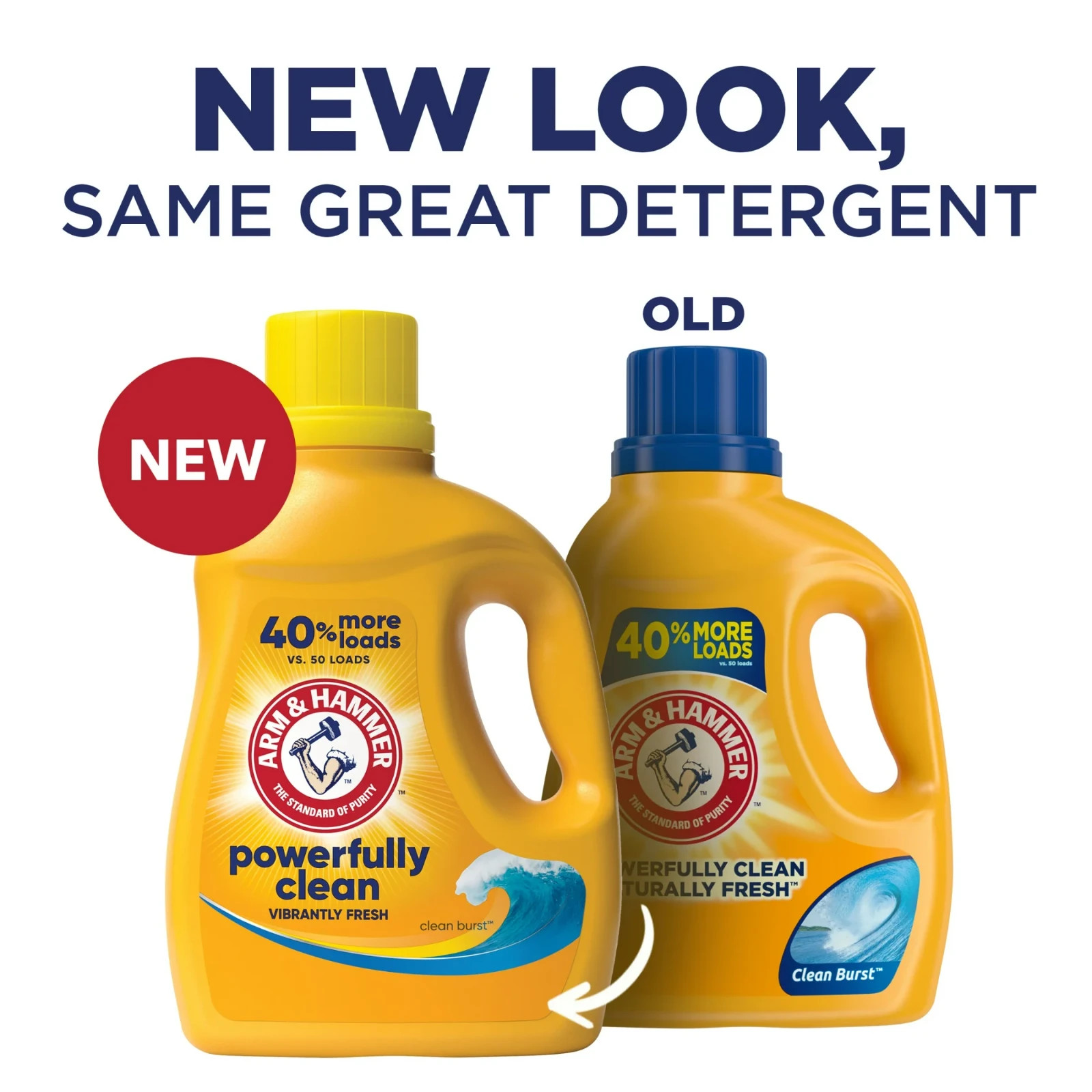 Arm & Hammer Liquid Laundry Detergent Clean Burst Fresh 33 fl oz 33 Loads