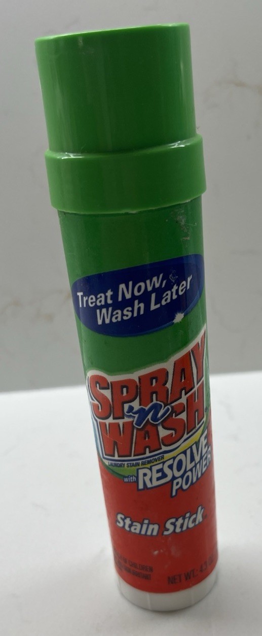 Spray n Wash Stain Stick with Resolve Power Laundry Stain Remover 4.3oz Full