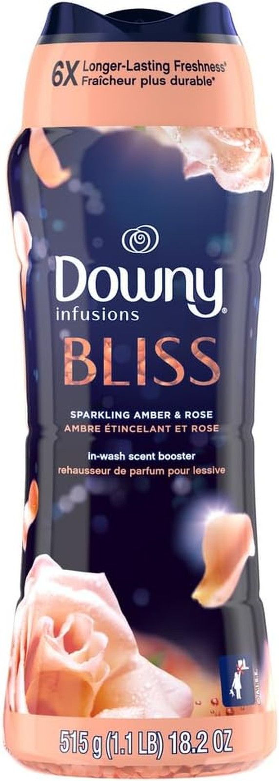 Downy Infusions In-Wash Laundry Scent Booster Beads, BLISS, Sparkling Amber and