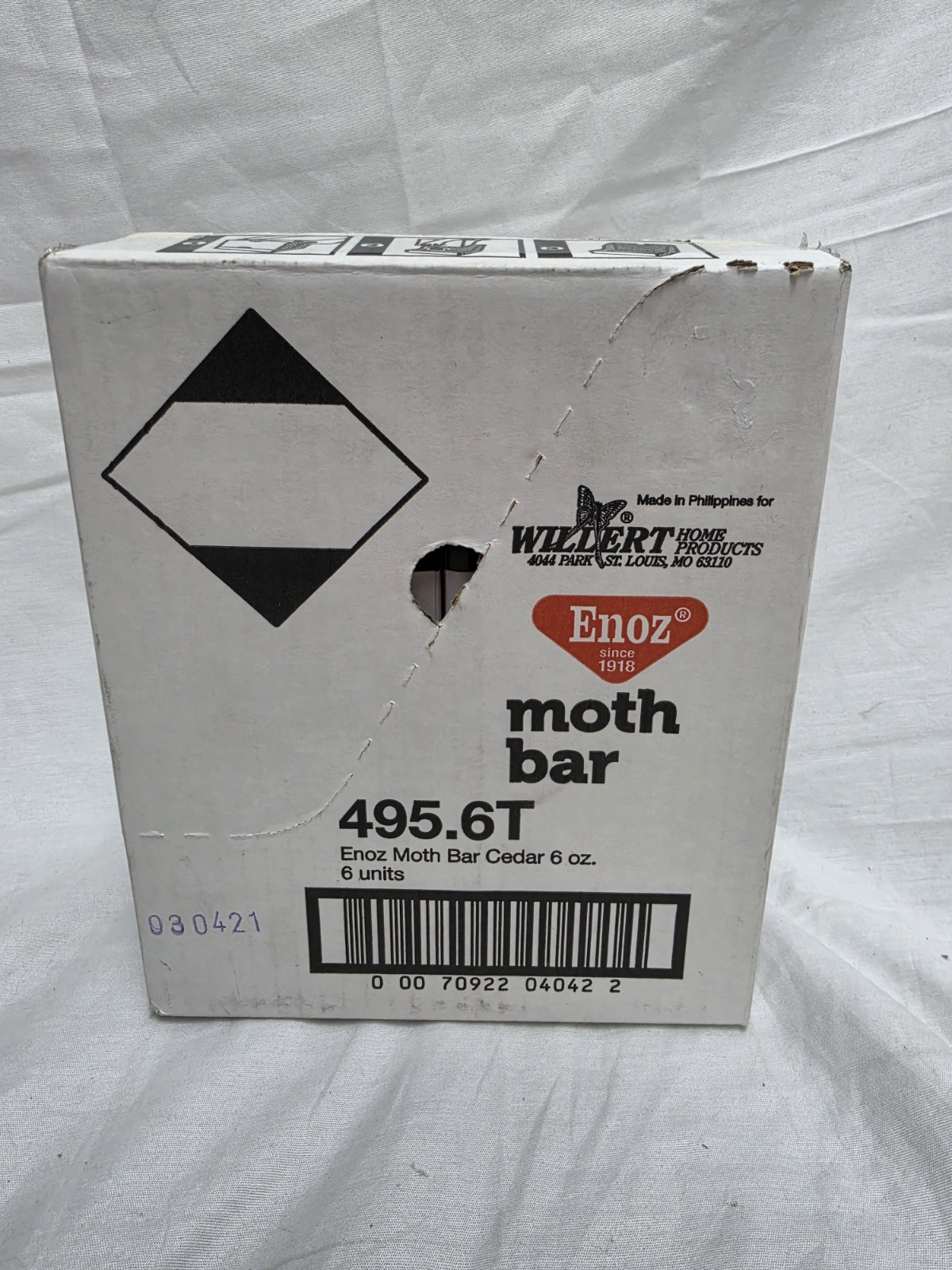 Enoz Moth Bar Cedar Scented Lot Of 6 – 6oz Each New
