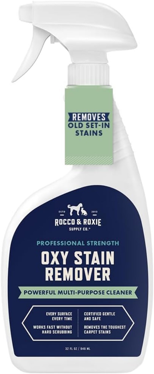 Oxygen Stain Remover Spray Carpet Upholstery Mattress Pet Stain Cleaner