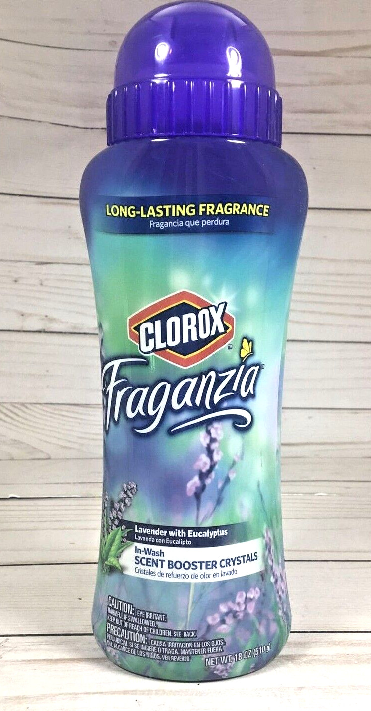 Clorox Fraganzia Scent Boosting In-Wash Crystals Lavender Laundry 18oz (2 Pack)