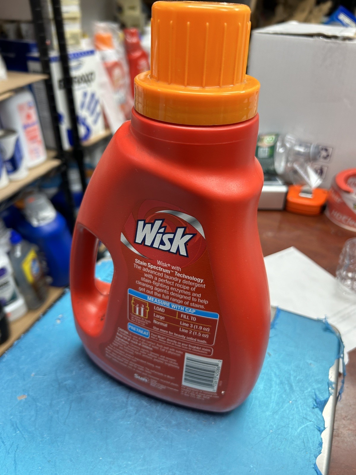 Wisk Stain Spectrum Fresh Boost 50oz (32 load) Liquid Laundry Detergent NOS