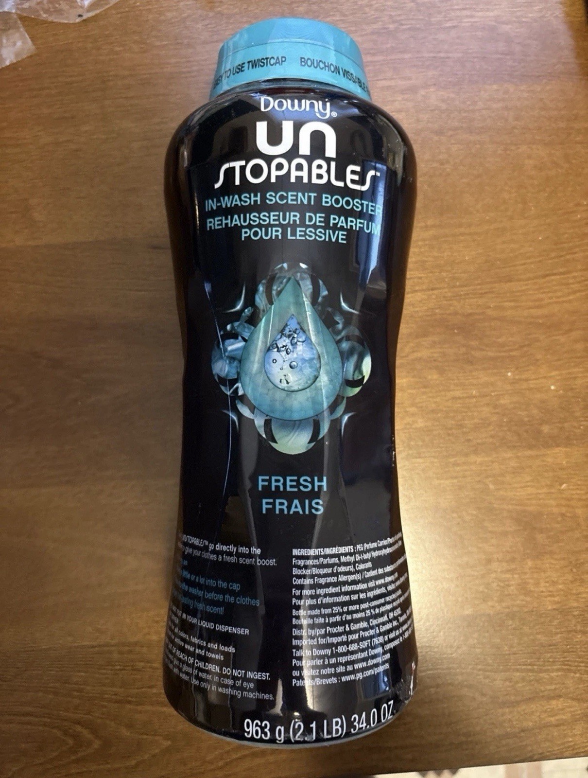 Unstopables In-Wash Scent Booster Beads, Fresh, 34 Oz