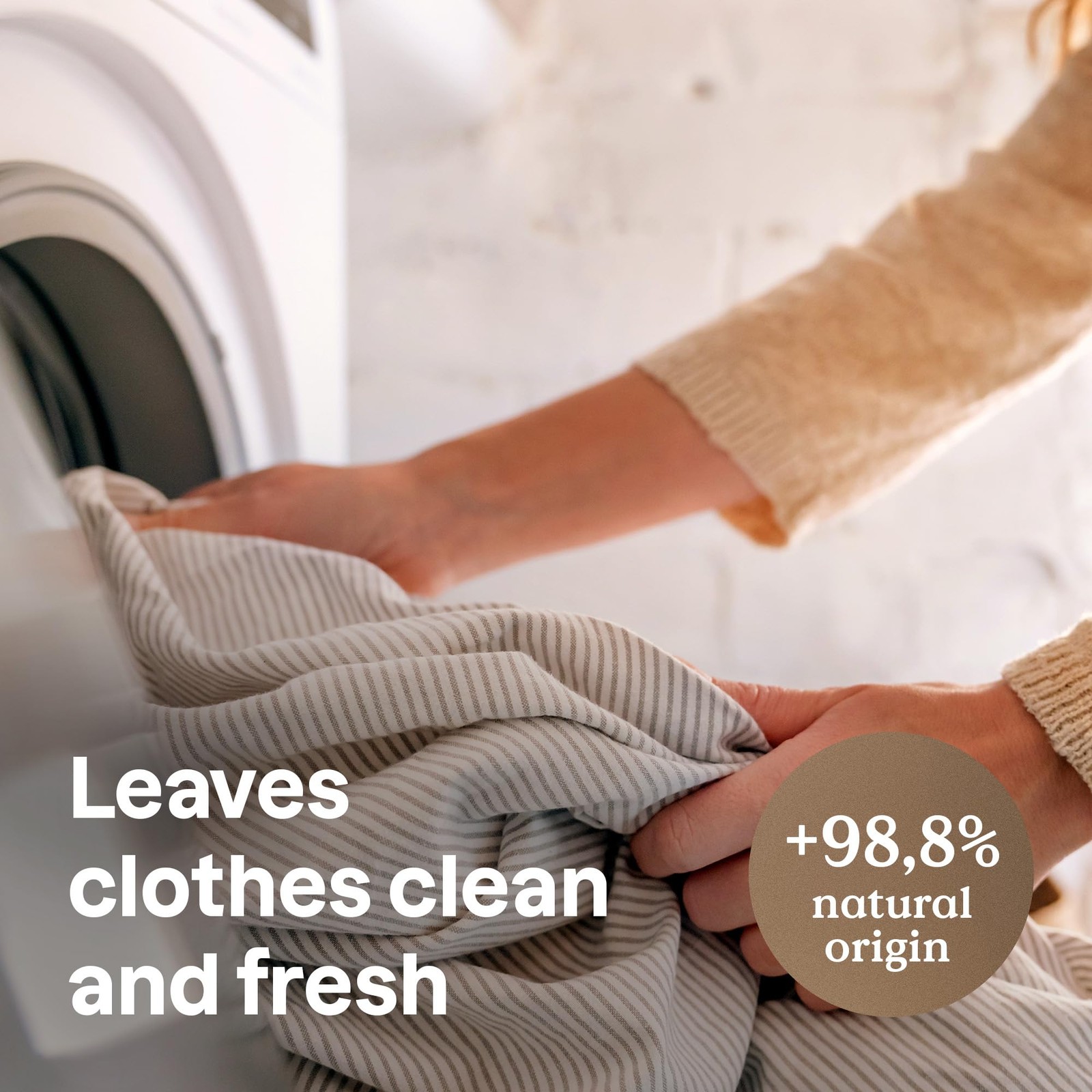 Laundry Detergent with Essential Oils, EWG Verified, Vegan, Plant and Mineral…