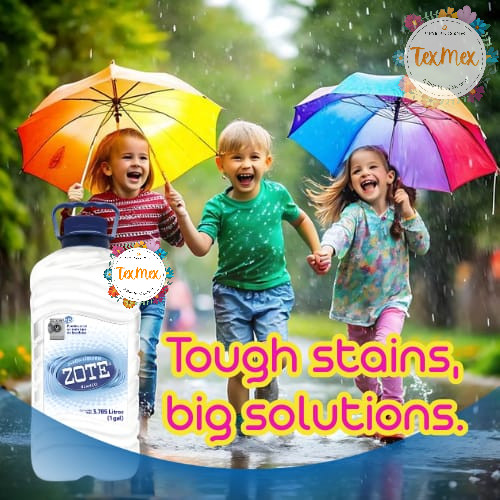 Zote Laundry Detergent 1 gallon, Tough Stain and Dirt Removal Super Powerful