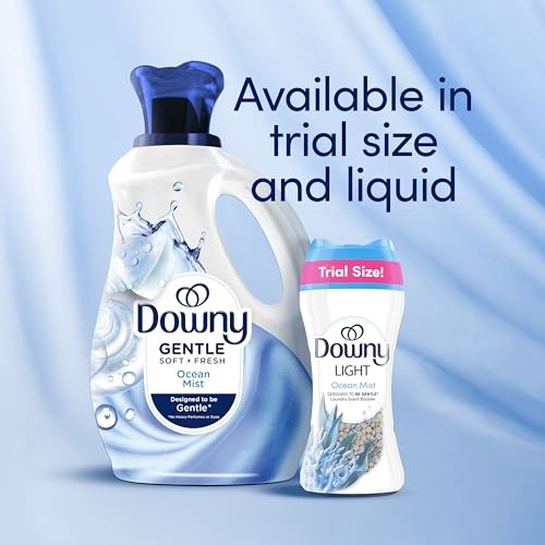 Downy Light Laundry Scent Booster Beads, Ocean Mist 24 Ounce (Pack of 1)