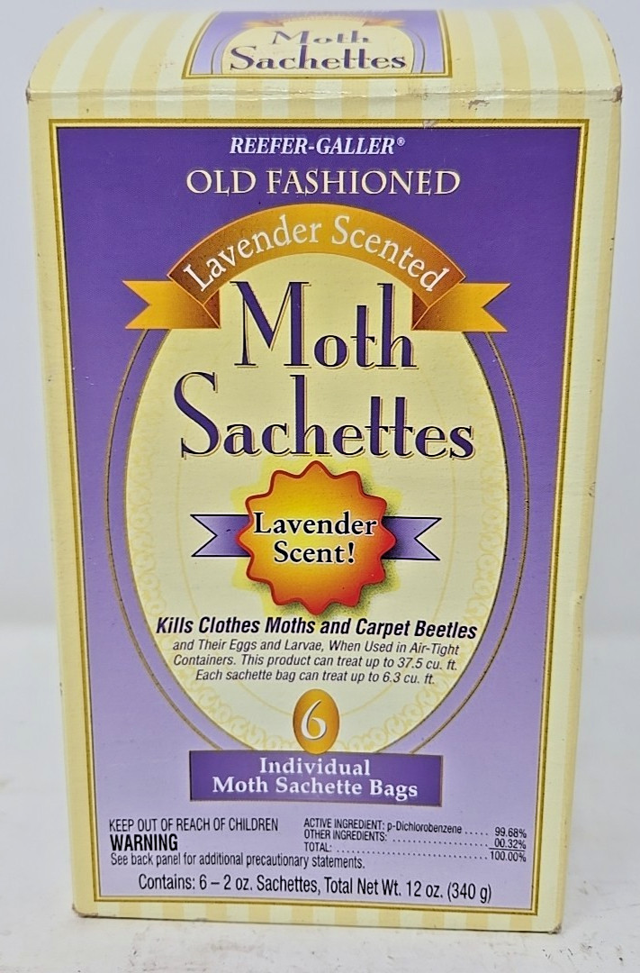 VTG Keffer Galler Moth Bar Lavender Scented – 2 oz (Pack of 6)