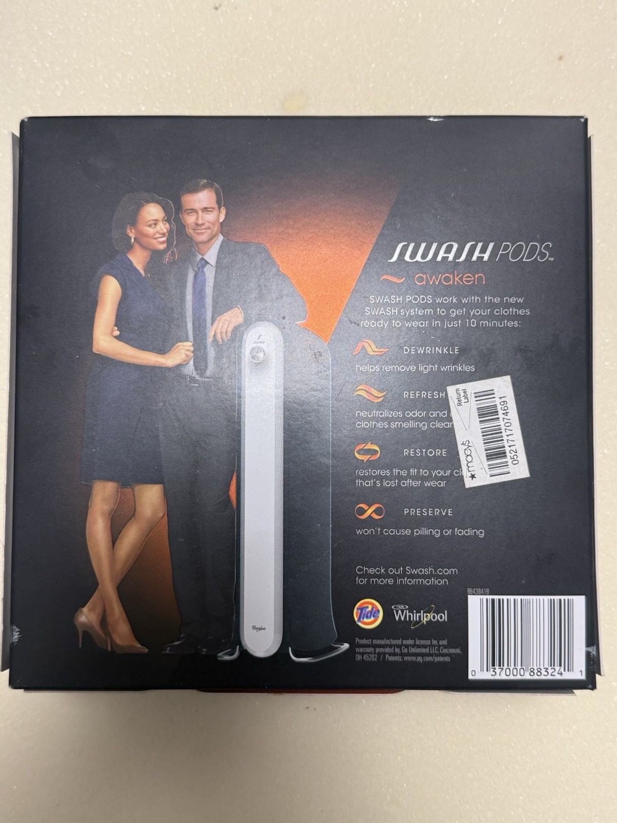 Swash Pods Unwind 1 Box New sealed 12 Pods, Free Shipping