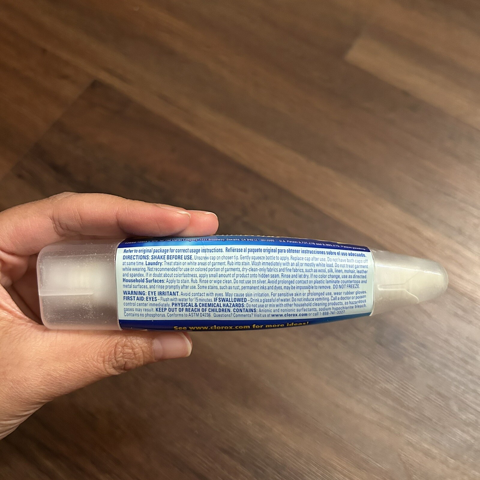 Clorox Bleach Pen Gel Dual Tipped Fine Point Discontinued – Used