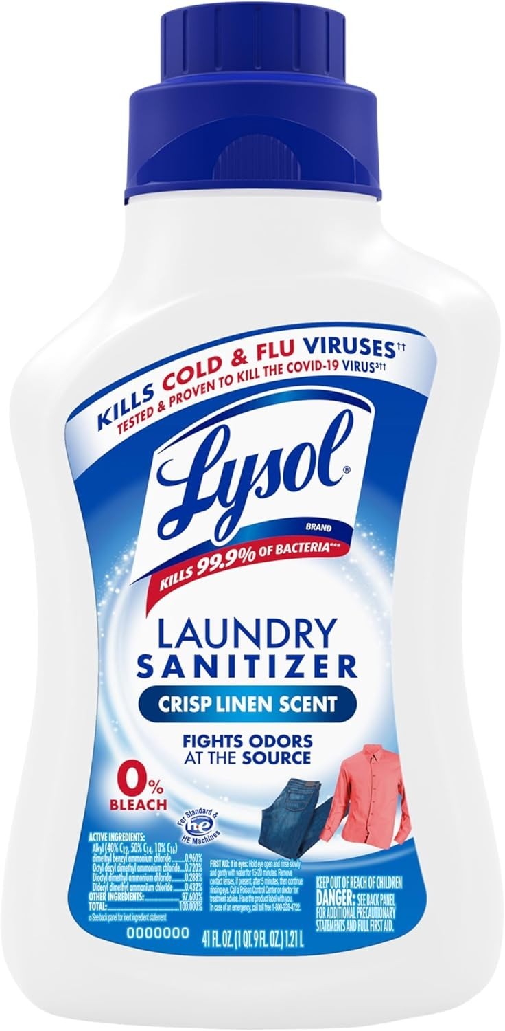 Disinfectant Laundry Sanitizer & Scent Booster, Laundry Detergent Additive, C…