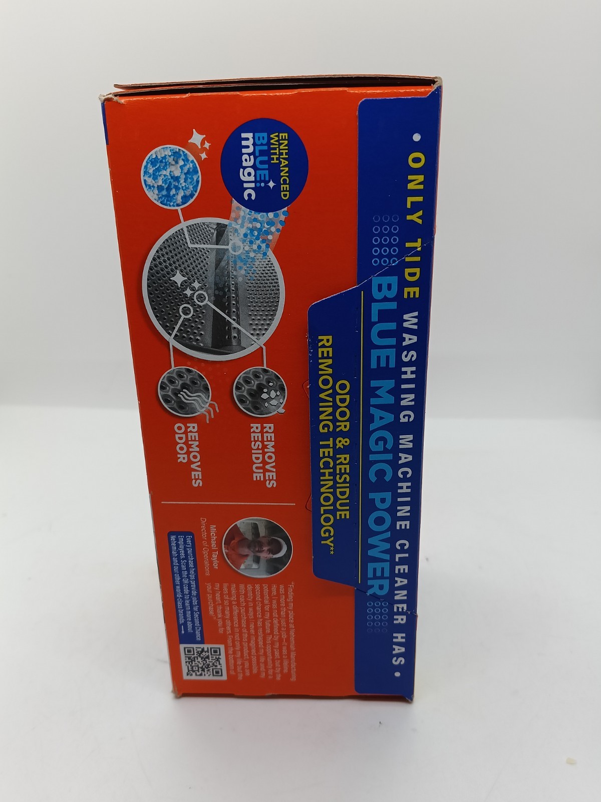 TIDE Washing Machine Cleaner OXI Enhanced Remove Odor Residue 4 Month Value Pack