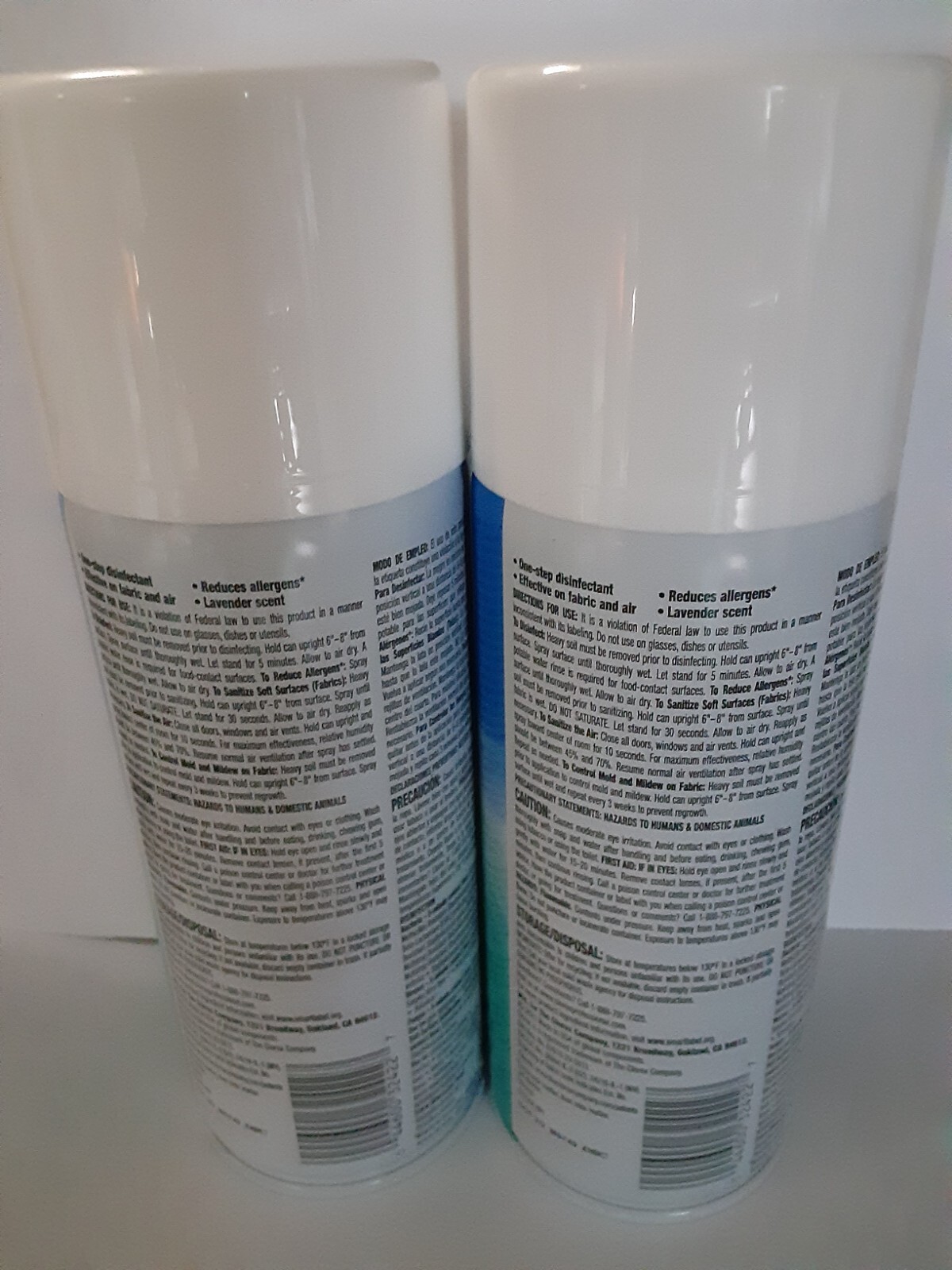 2 FABRIC SANITIZER SOFT SURFACES IN 30 SECONDS COLOR SAFE LAVENDER 14 OZ. Each
