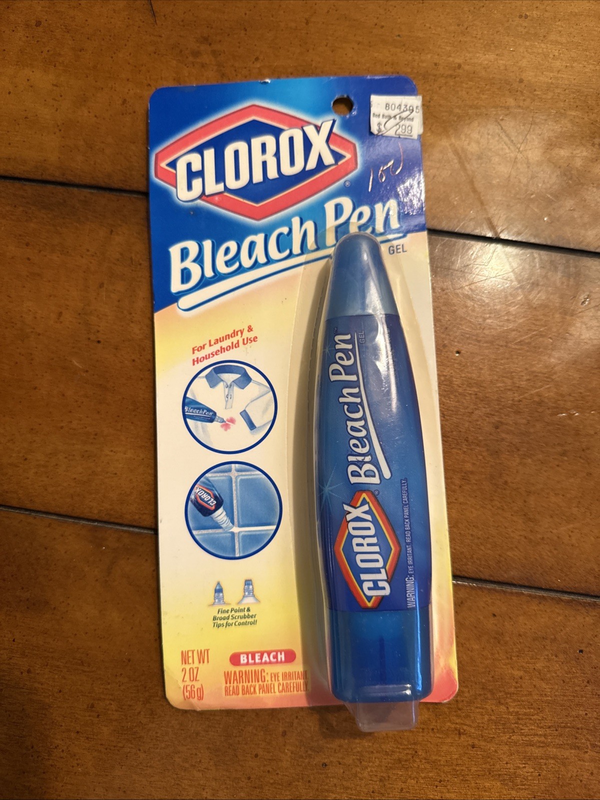 Clorox Bleach Pen Gel Dual Tipped 2 oz Discontinued 2002 NEW SEALED
