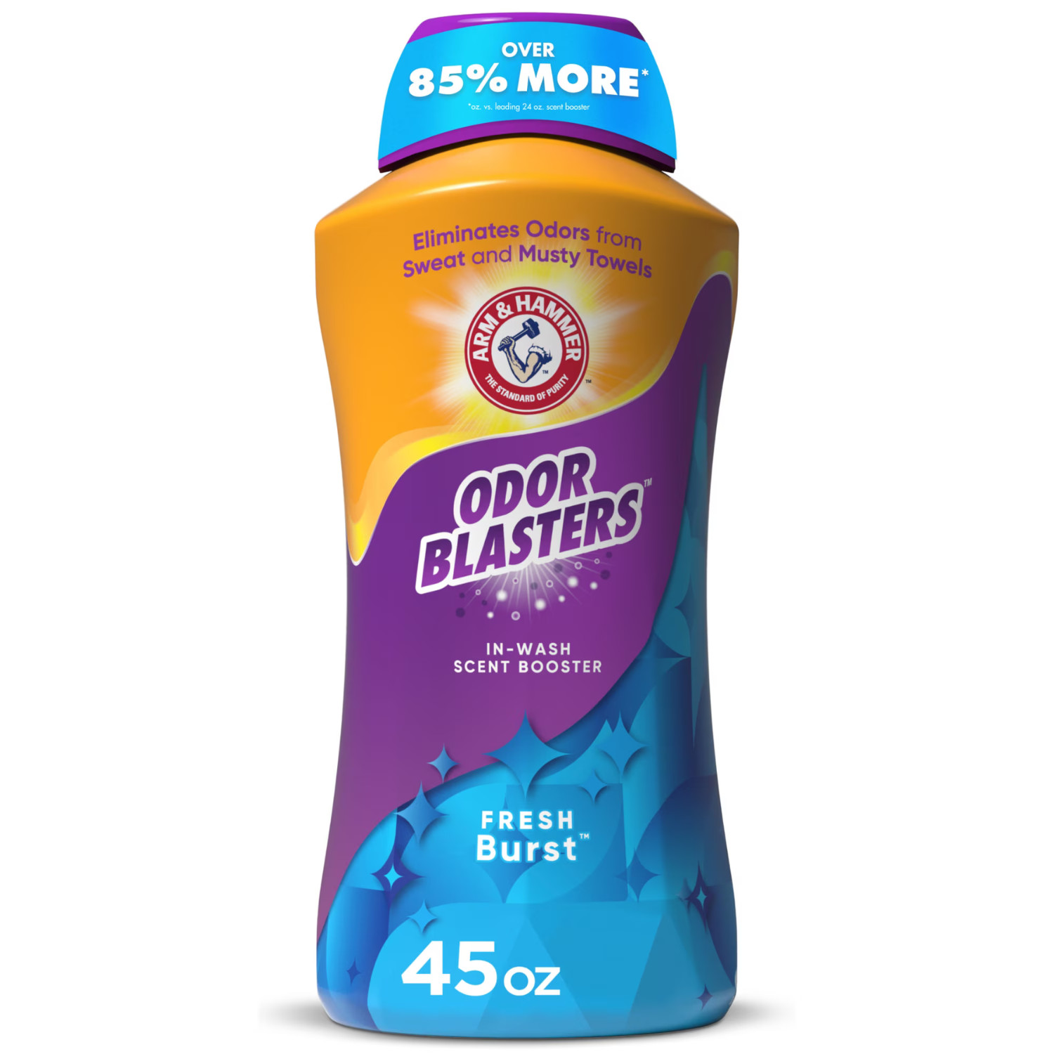 ARM & HAMMER Odor Blasters In Wash Scent Booster Fresh Burst 45 Oz, 4 Pack