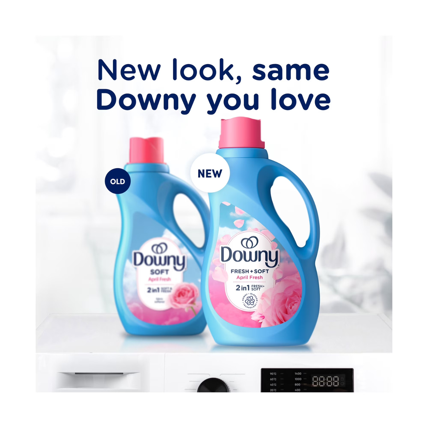3 Pack Downy Liquid Fabric Softener, April Fresh Scent, 111 fl oz, 150 Loads