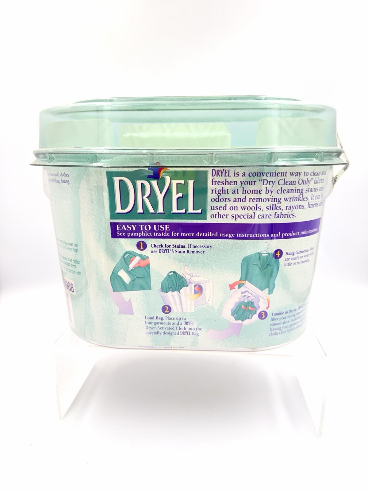 Dryel At Home Dry Cleaner Only Fabric Care in Your Dryer 12 loads 48 Garments
