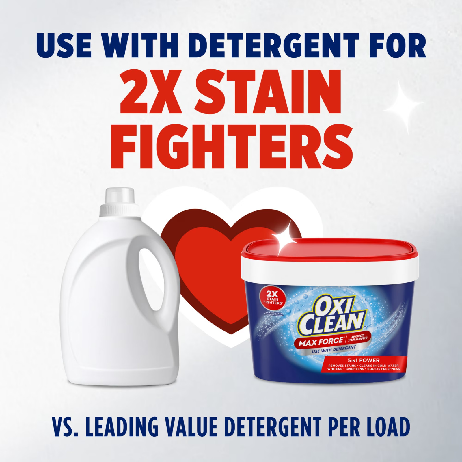 OxiClean Max Force Advanced Stain Remover Powder Color Safe In-Wash 3 lb