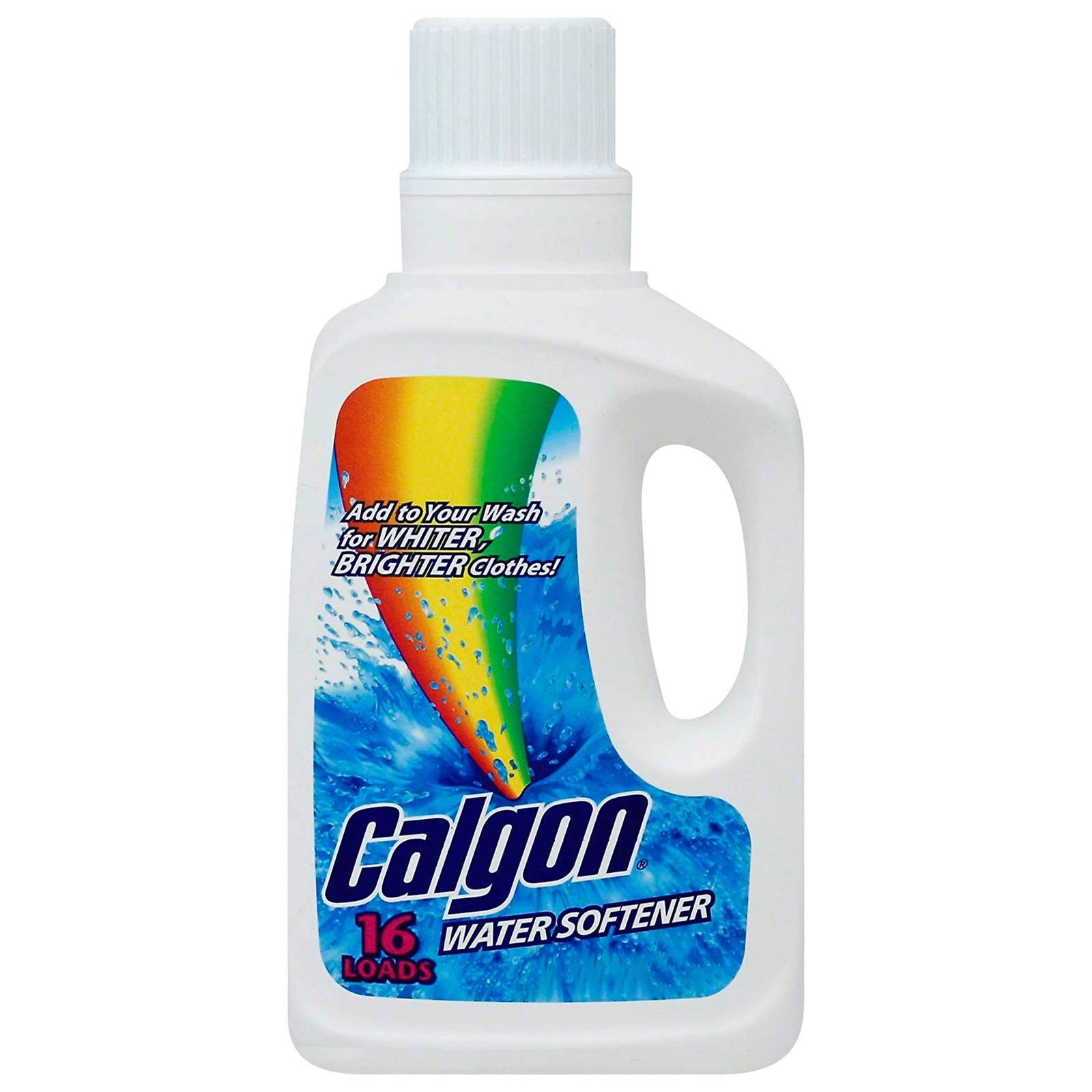 Calgon Water Softener Liquid 32 Fl Oz Pack of 2 Laundry Booster Hard Water Re…