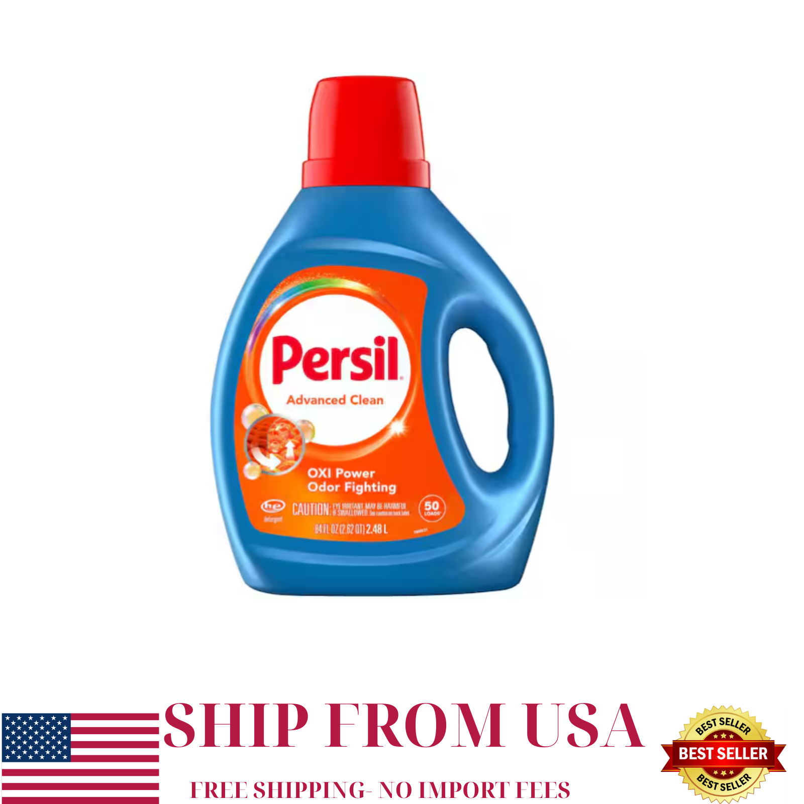 84 oz. Advanced Clean Liquid Laundry Detergent (50 Loads)