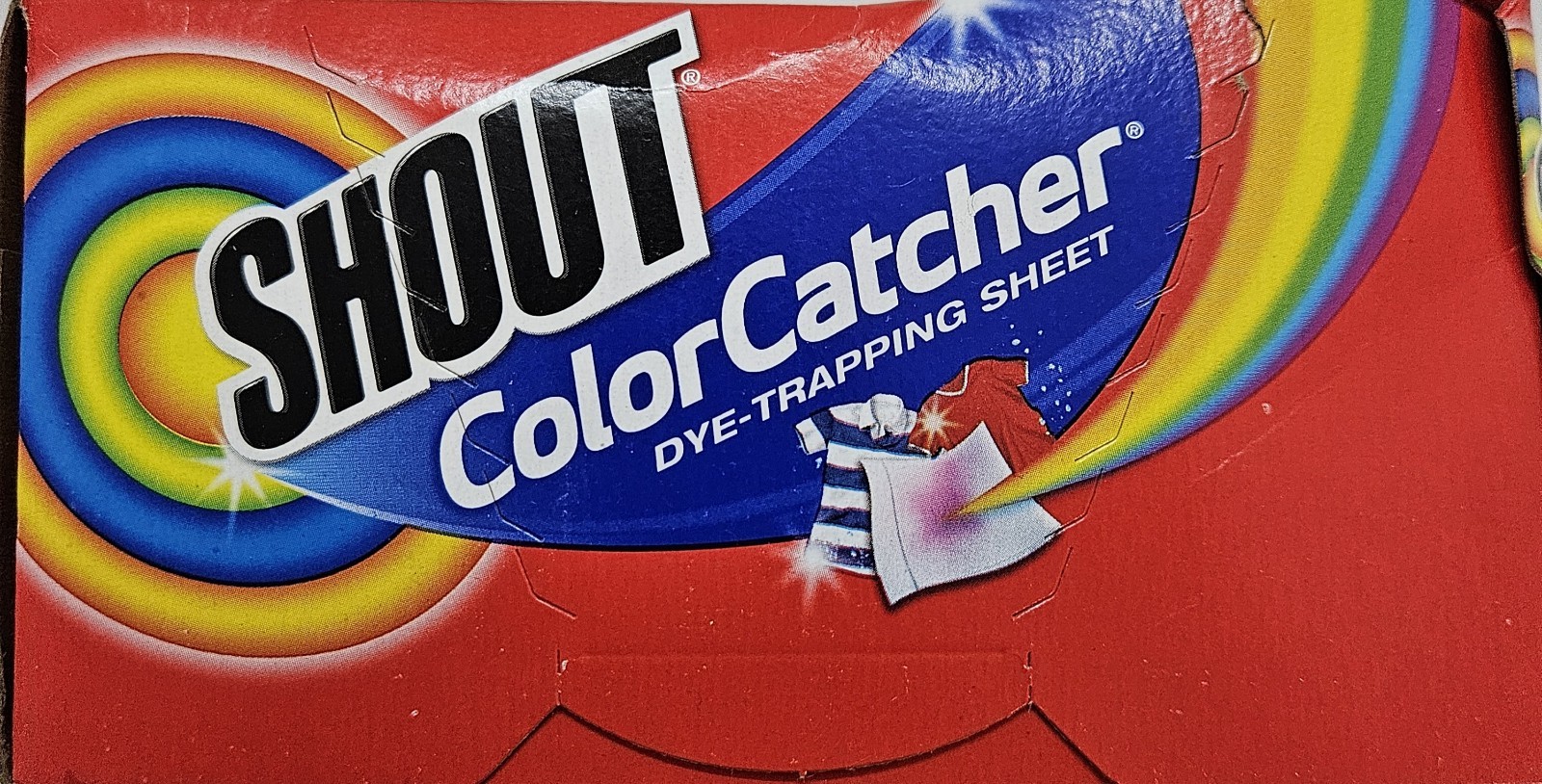 Lot of 2 Shout Color Catcher Dye Trapping Sheets Value Pack 72 Sheets (144total)