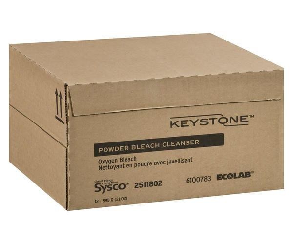 Keystone Cleanser Powder Oxy Bleach Ready To Use 21 OZ/1.3 LBS (12/Case)