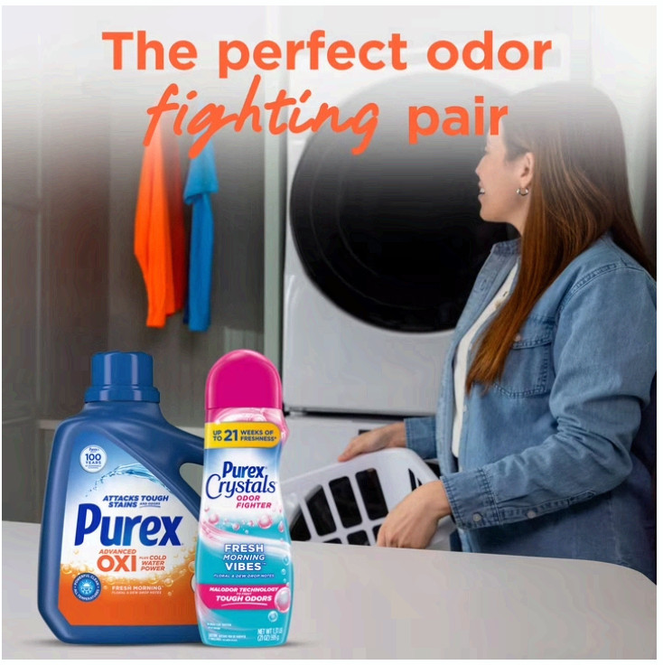 Purex Advanced Oxi with Odor Fighter, 128 fl oz, 85 loads