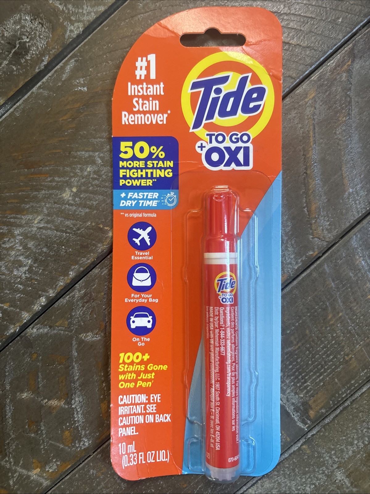 Tide To Go Stain Remover Pen, Instant Laundry Spot Cleaner, Travel Size 0.33 oz