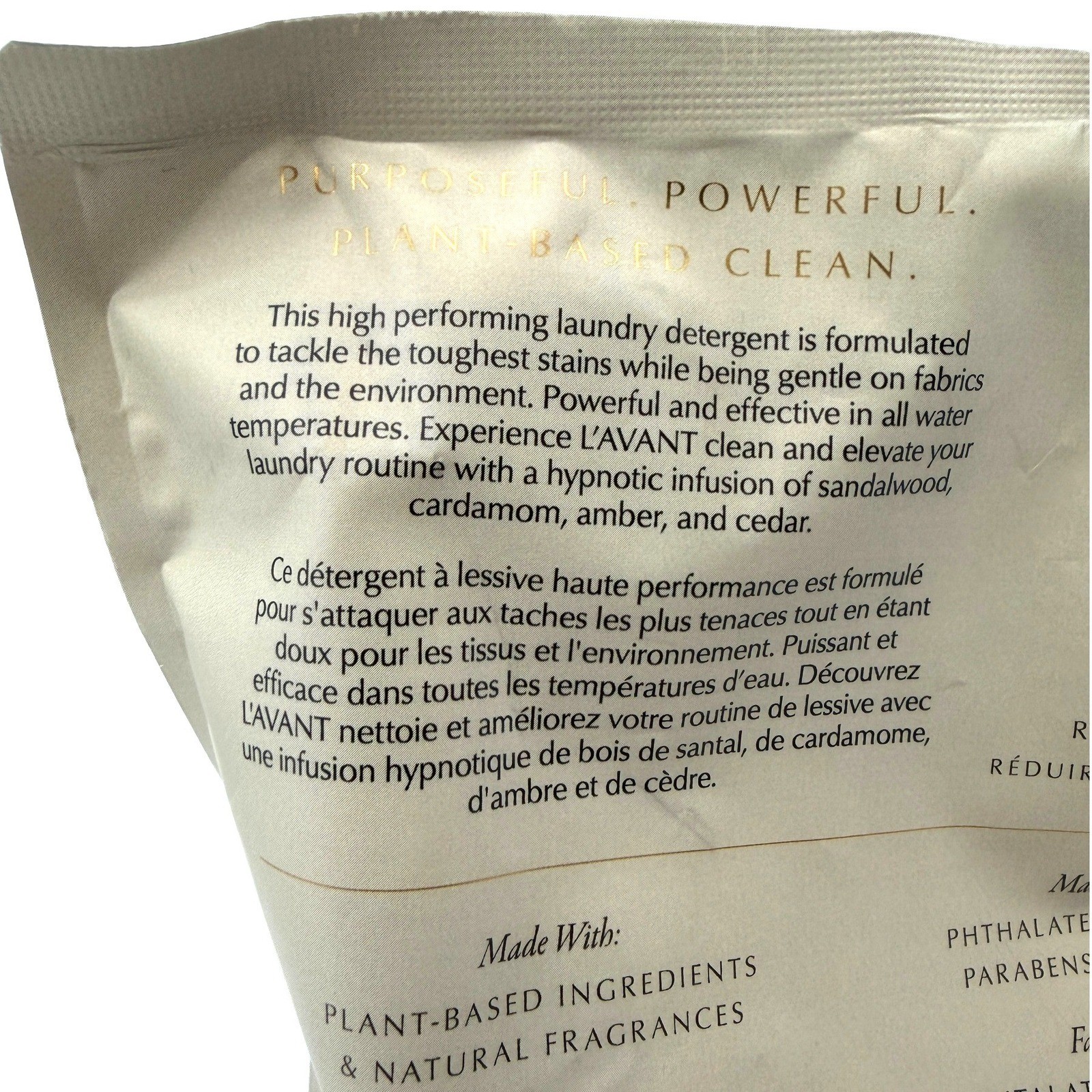 L’AVANT Collective High Performing Laundry Detergent Ambre Santal Refill 2-Pack