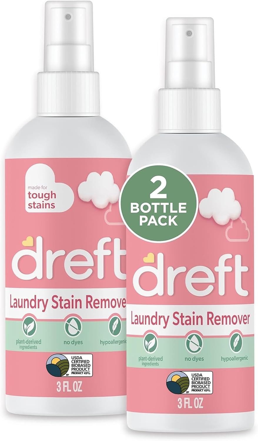 Stain Remover for Baby Clothes and Hypoallergenic Baby Stain Remover Spray,