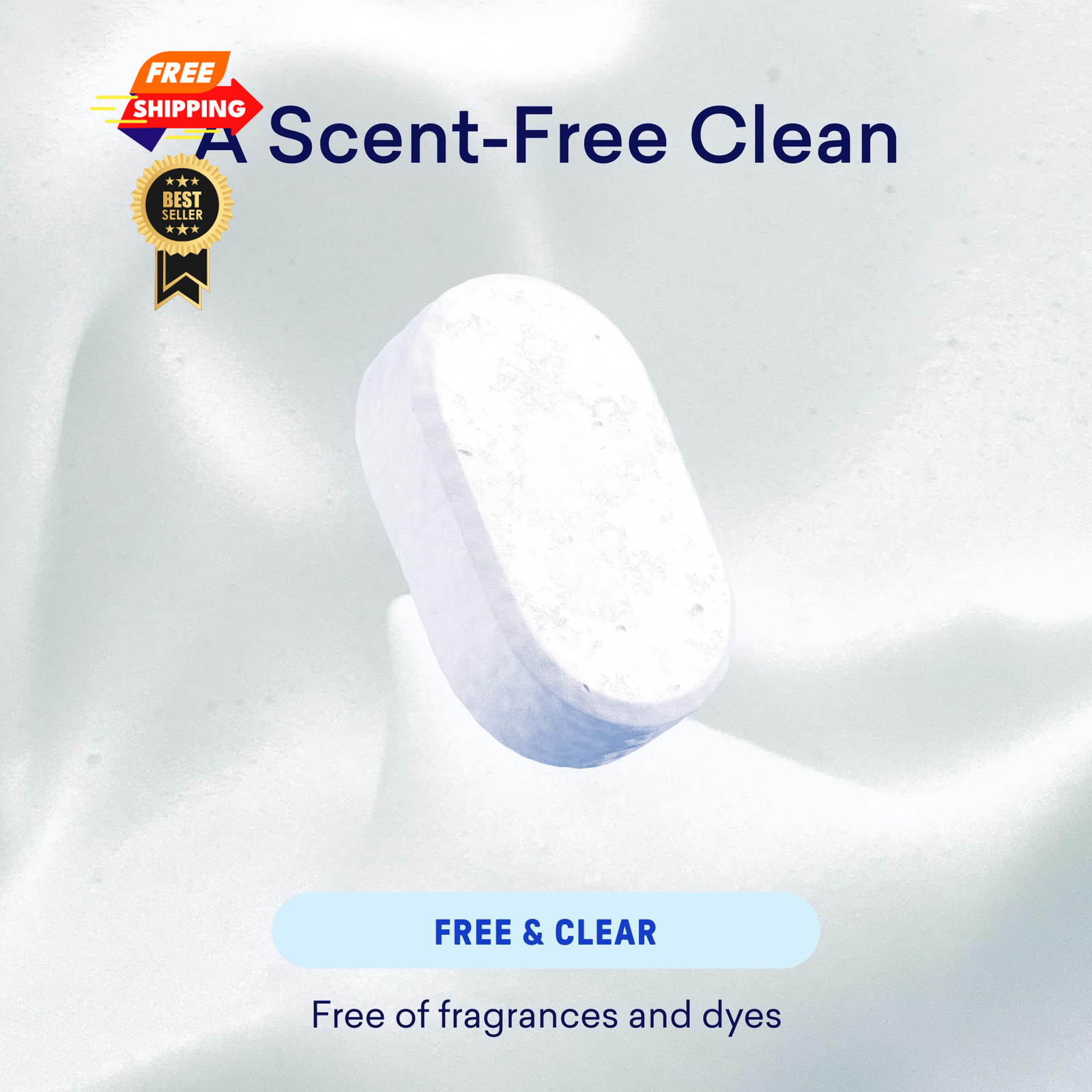 BLUELAND 100% Plastic-Free 120 Count (Pack of 1), 120 1)