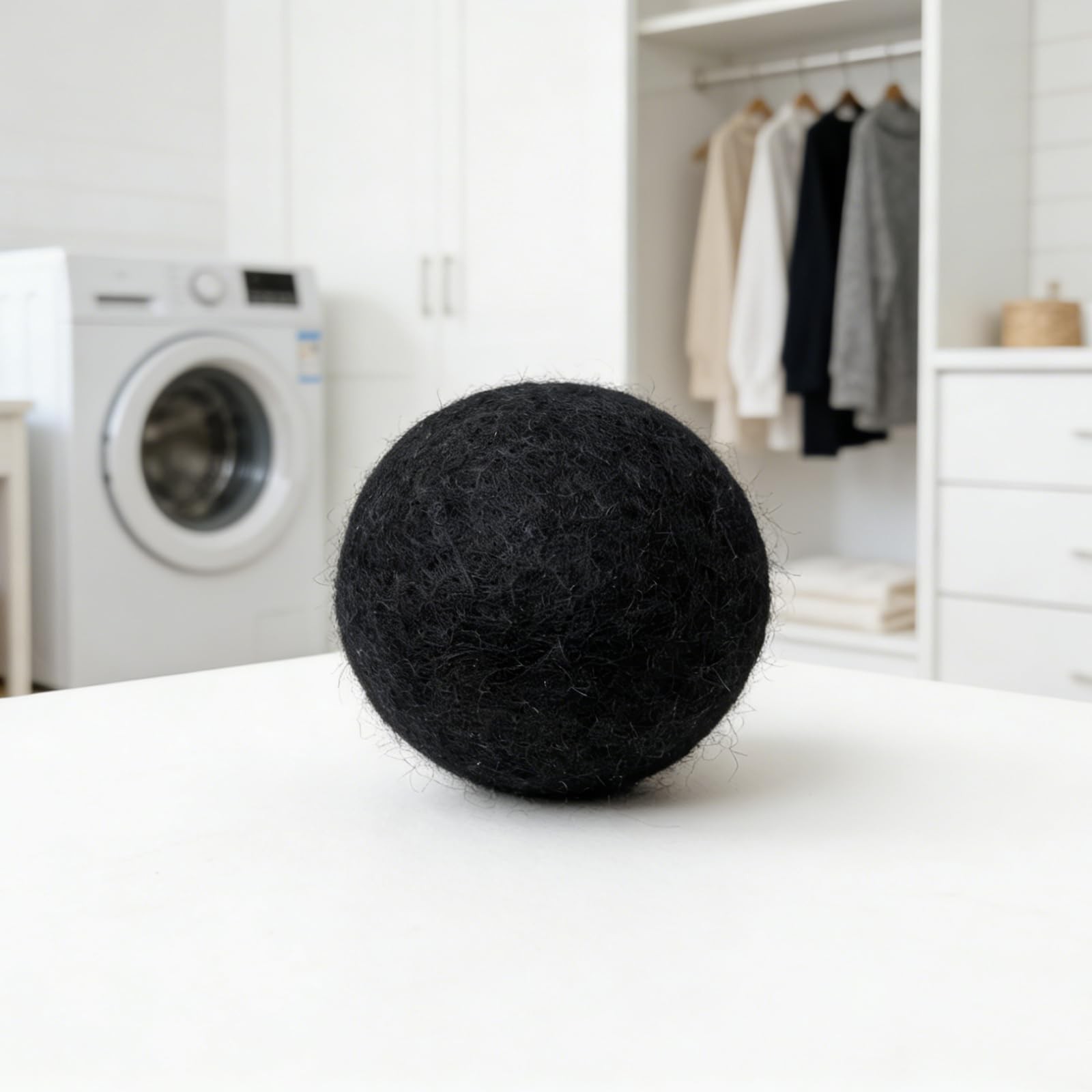 Wool Dryer Balls 6-Pack XL – Natural Reusable Laundry Fabric Softener, Reduce…