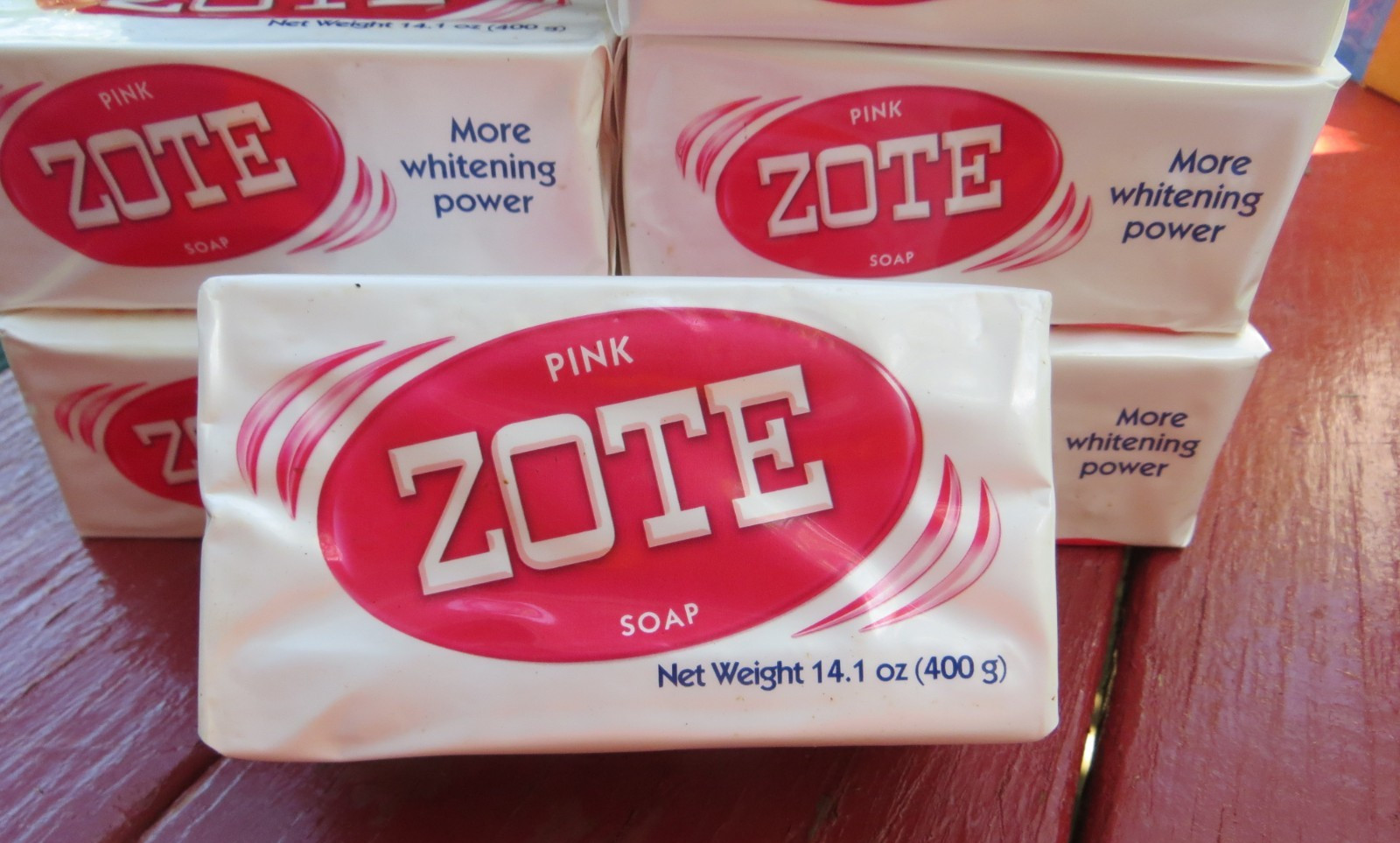 ZOTE LAUNDRY BAR SOAP PINK / WHITE 14.1OZ MIXED LOT OF 6