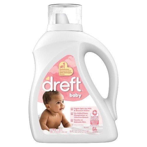 Dreft Baby Liquid Laundry Detergent, Fights Stains, Removes Odors