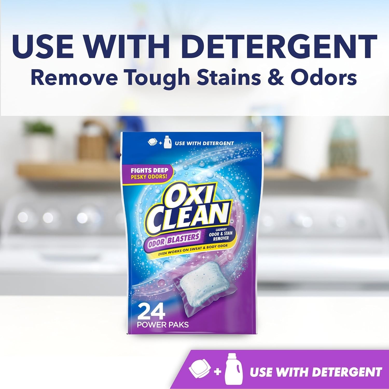 High Efficiency 24ct Odor Blasters Power Paks for Stain and Odor Elimination