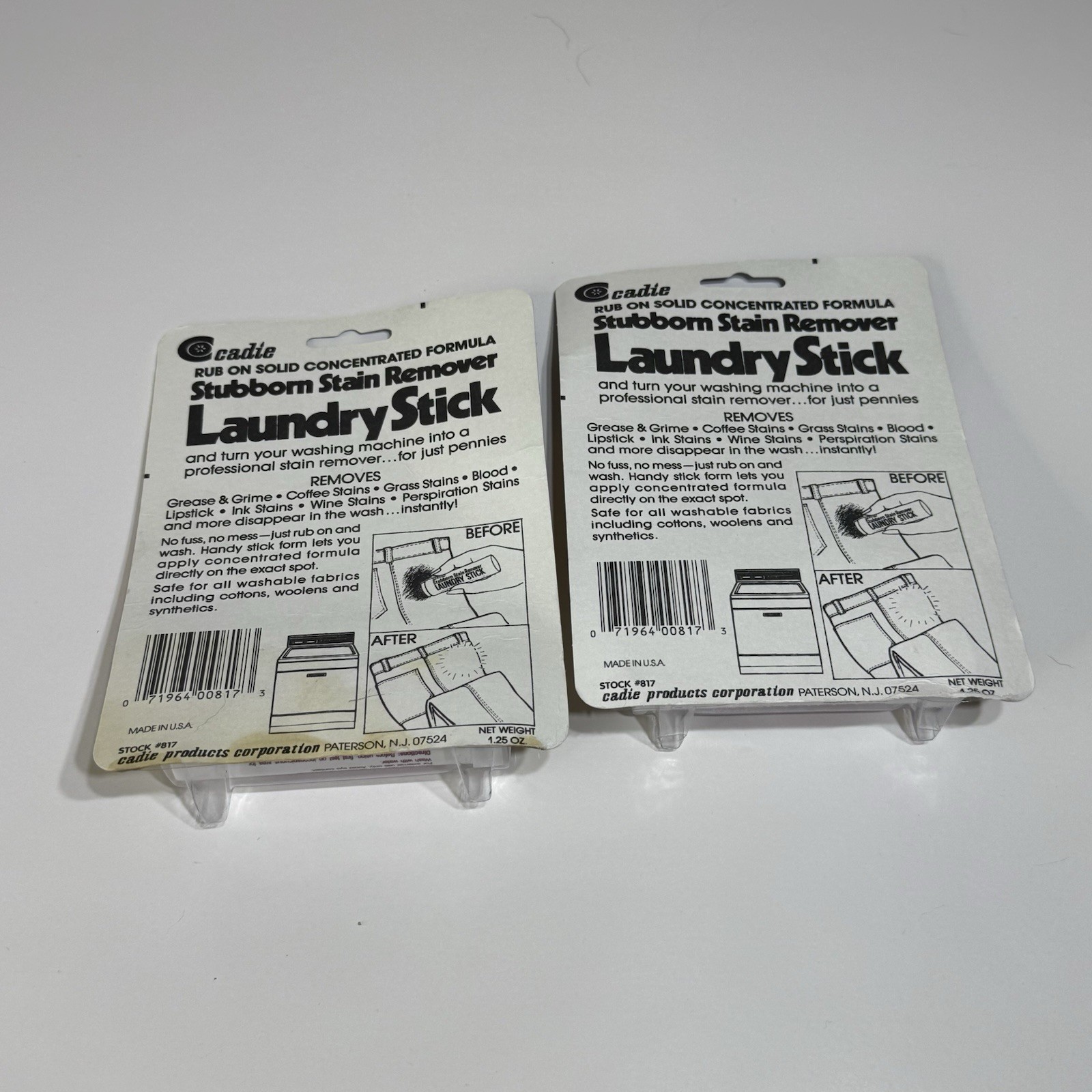 Cadie Stubborn Stain Remover Laundry Stick Set Of 2