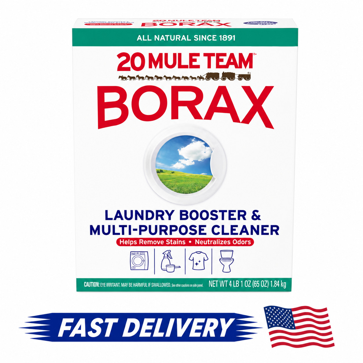 20 Mule Team Detergent Booster – 65oz.