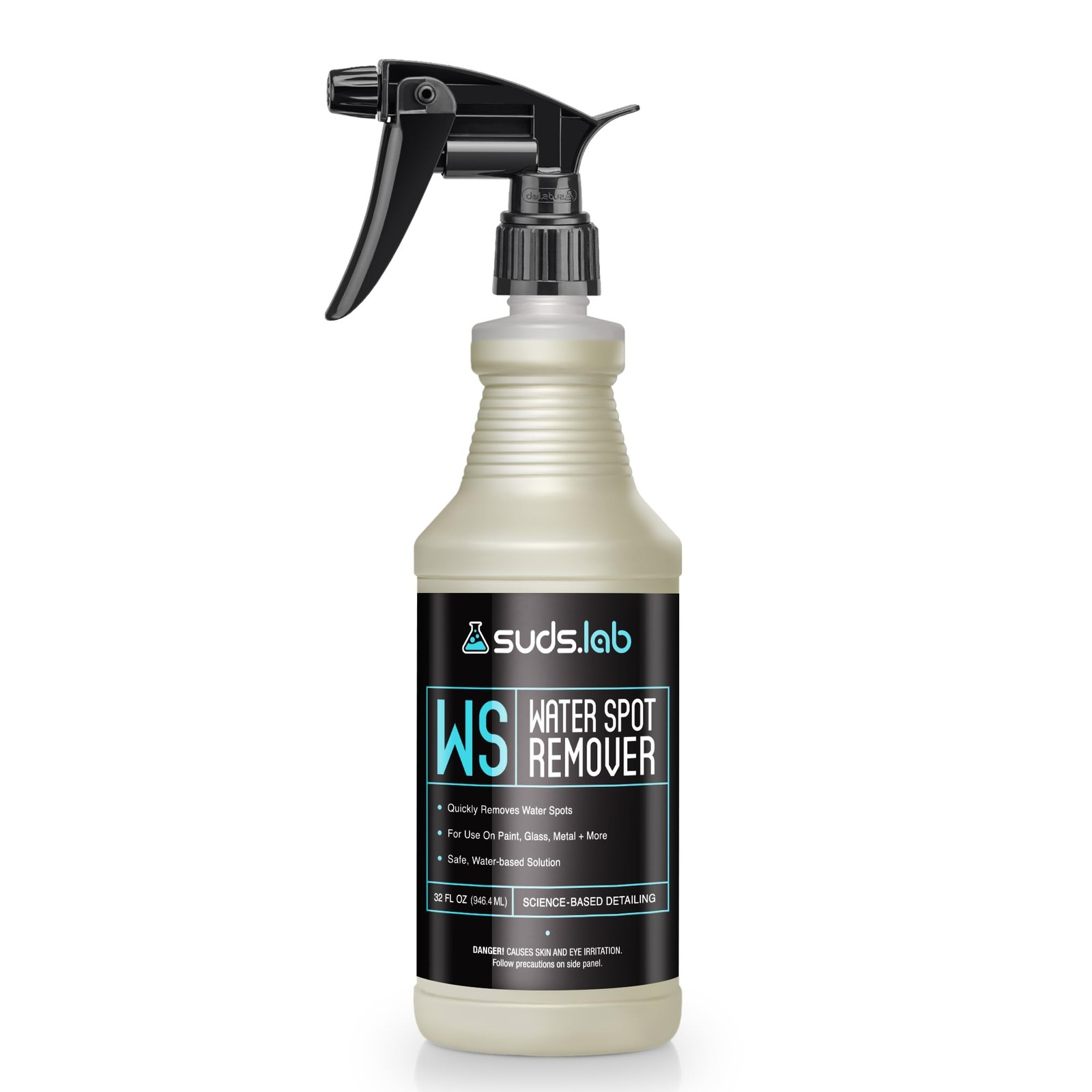 Suds Lab WS Heavy Duty Water Spot Gel Remover, Safe on Glass, Metal Paint, Ve…
