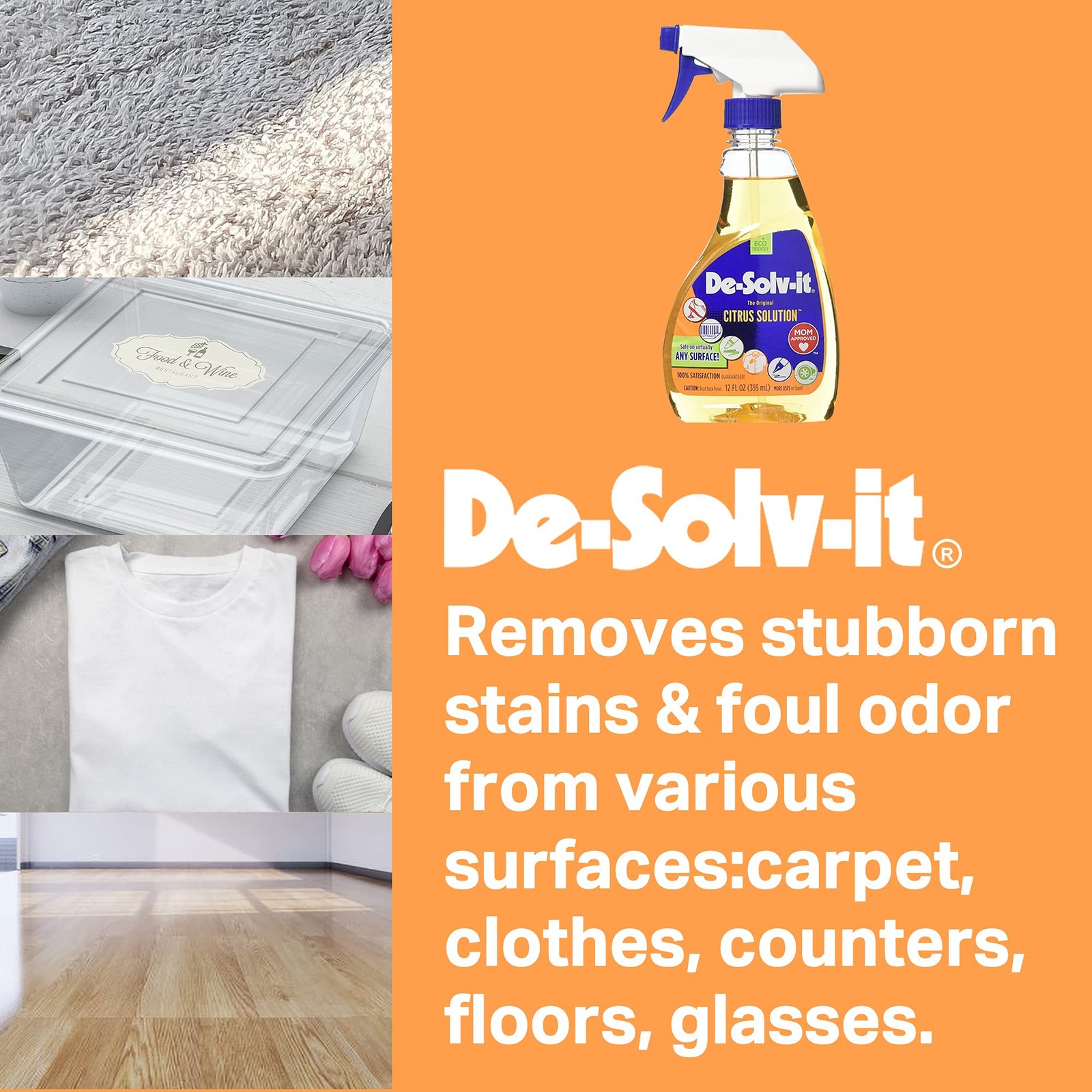 Orange Sol 15906 De-Solv-it Household Cleaner