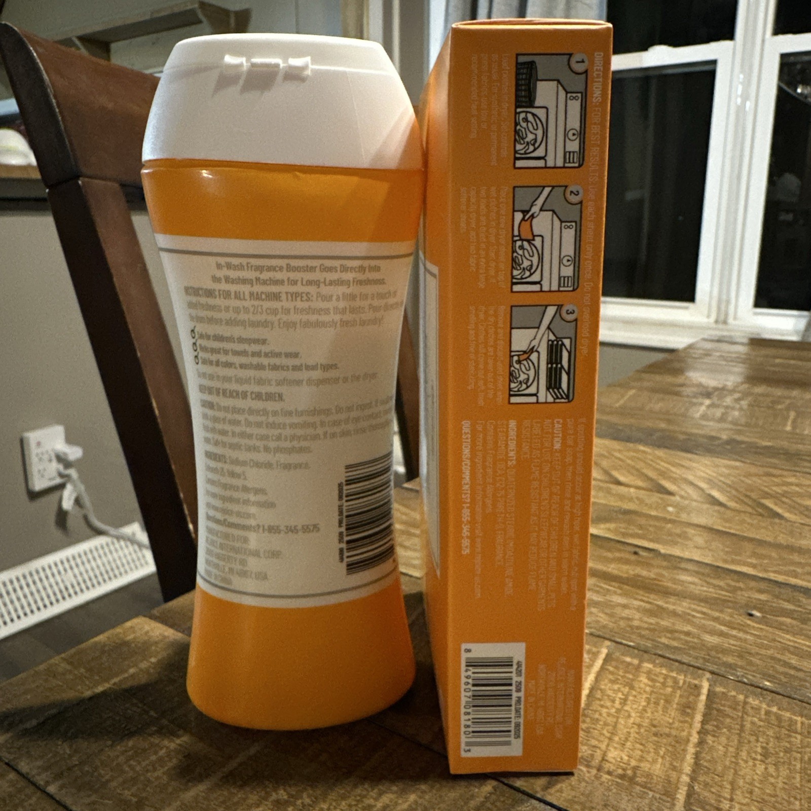 Homebright In-Wash Rinse & Refresh Laundry Booster, & Dryer Sheets