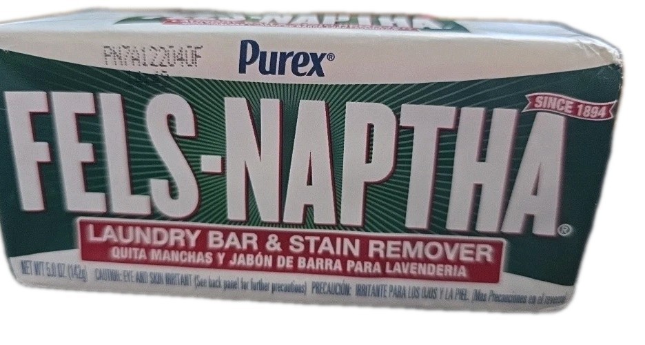 Purex Fels-Naptha Laundry Bar & Stain Remover, 5 Oz., Per Bar, Lot Of 2 Bars