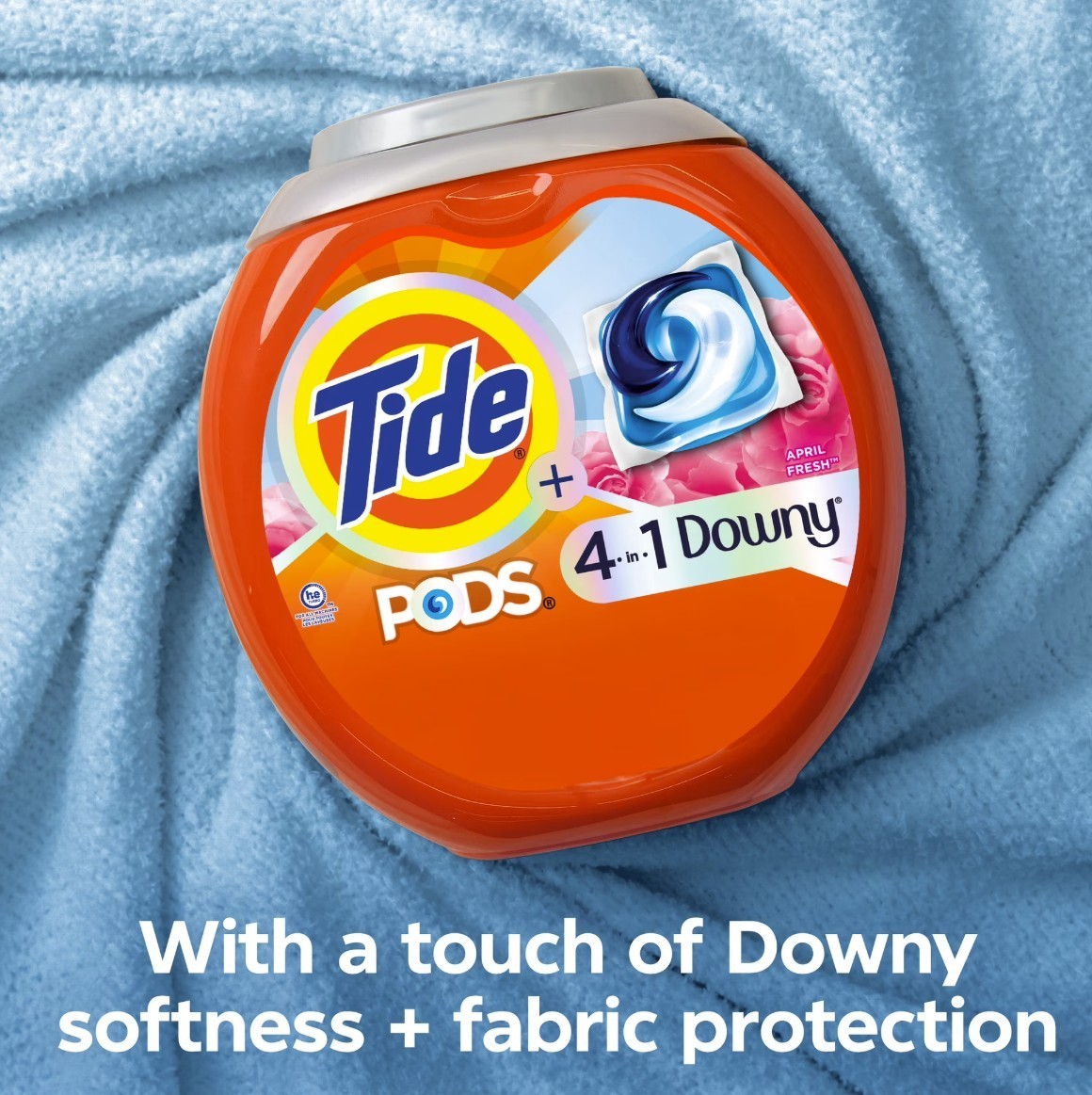 SALE-Tide PODS Laundry Detergent Pacs Downy Freshness 77 Ct 2 Pack 154 Pcs Total