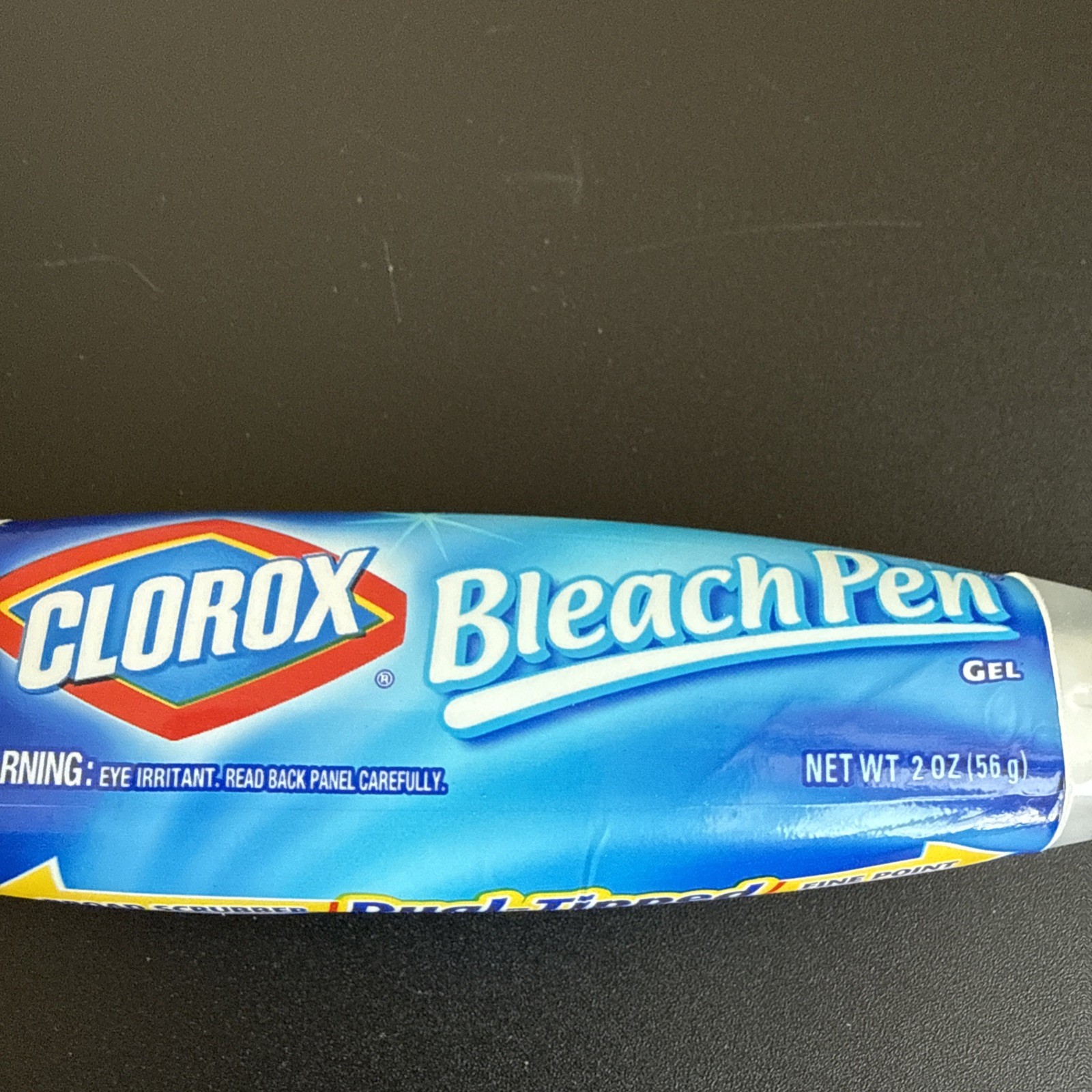 Clorox Bleach Pen Gel For White Cleaner Whites Dual Tipped Scrubber & Fine Point