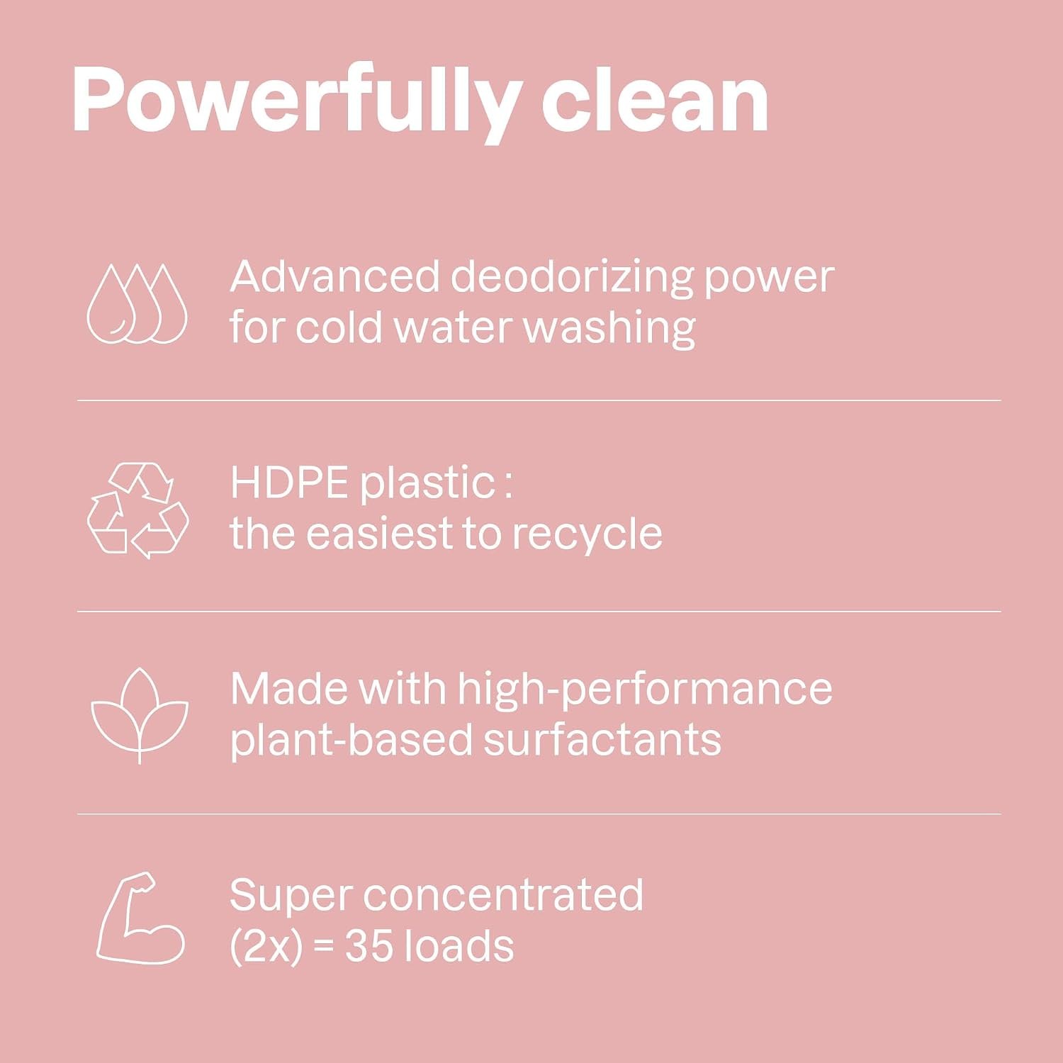 ATTITUDE Baby Laundry Detergent, EWG Verified, Plant and Mineral-Based Formula,
